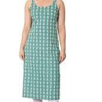 Sleeveless Cotton Kurti