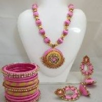Silk Thread Jewelry Set