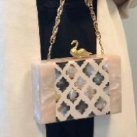 Resin Clutch Bag