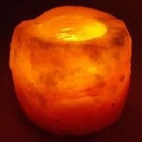 Salt Candle Holder