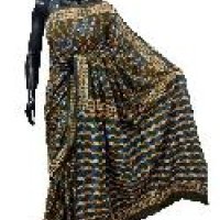Ajrakh Saree