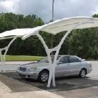 Mild Steel Parking Shed