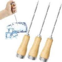 Wooden Handle Ice Pick