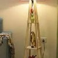 Wooden Floor Lamp