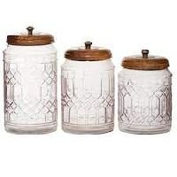 Decorative Glass Jar