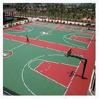 Synthetic Basketball Court