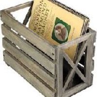 Wooden Magazine Holder