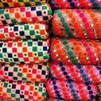 Mirror Work Fabric