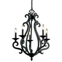 Wrought Iron Chandeliers