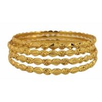 Designer Gold Plated Bangles