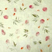 Handmade Floral Paper