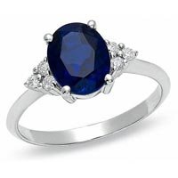 Blue Sapphire Rings