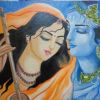 Meera Bai Painting