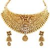 Kundan Gold Necklace Set