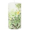 Printed Pillar Candle