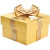 Golden Gift Boxes