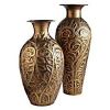 Embossed Vases