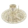 Silver Plated Pooja Thali in Jaipur