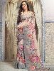Printed Linen Saree in Mumbai