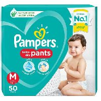 Pampers New Diapers Pants, Medium - 76 Count - Medanand