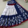 Cotton Hand Block Printed Saree