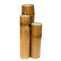 Bamboo Candles Latest Price from Manufacturers, Suppliers & Traders