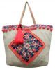 Jute Embroidery Bag