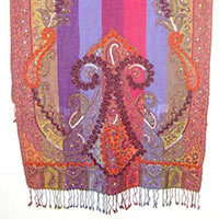 beaded pashmina shawls