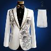Embroidered Wedding Suits