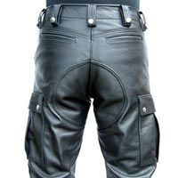 Buy Bockle Boyfriend Men Leather Pants Trouser Tube Jeans Size W40L36  Online at desertcartINDIA