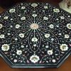 Black Marble Inlay Table Top in Agra