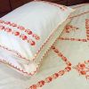 Embroidered Bed Sheet in Agra