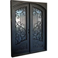 Wrought Iron Door