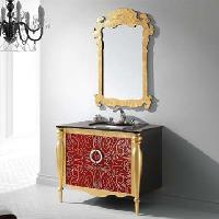 Wooden Bathroom Cabinet