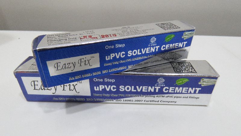  UPVC Solvent Cement, for Construction Use, Joint Filling, Feature : Fast Set, High Quality, Super Smooth Finish