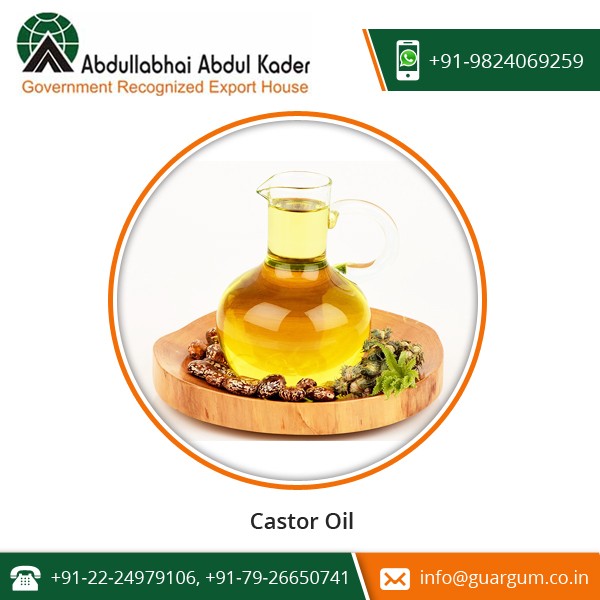 Castor Oil, for Cooking, Color : Yellow