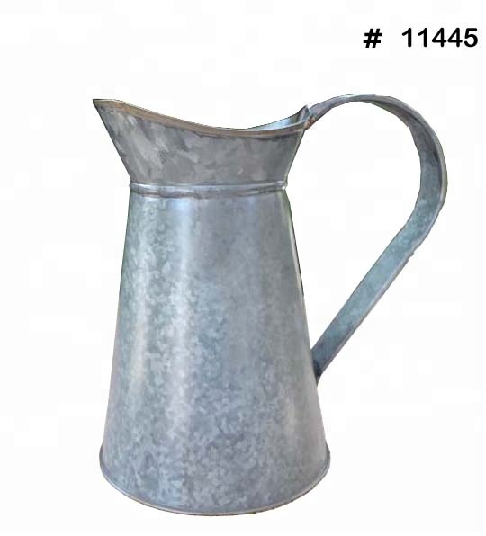 garden metal jug