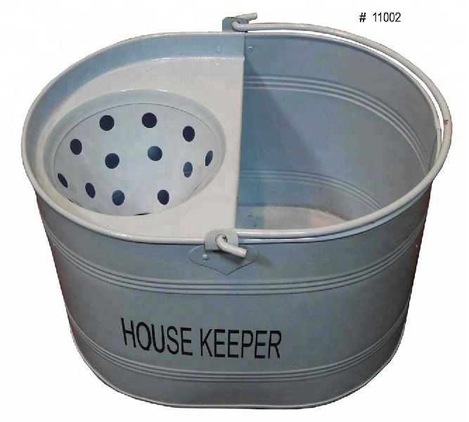 Iron mop bucket, Capacity : 10l