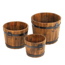 Wood Planter sets, Size :  assorted