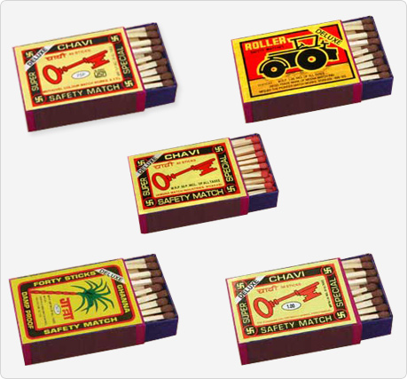 Conventional Wooden Box Matches