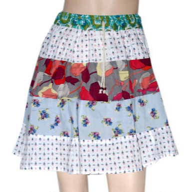 100% Cotton Mini Skirt, Gender : Women