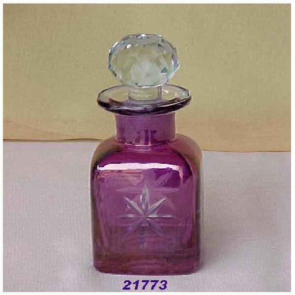 Metal Glass Perfume Bottles, Feature : Non-Refillable