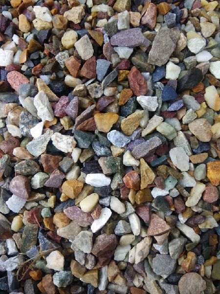 natural mix color gravel