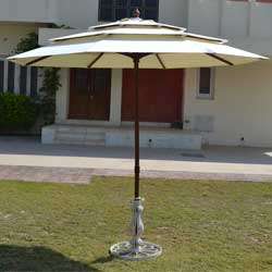 Five Dekker Round Shape Garden Umbrellas