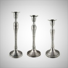Metal Aluminium Decorative Candle Holders, for Home Decoration
