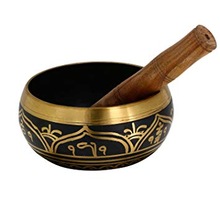 Ahmad Exports Metal Tibetan Meditation Singing Bowl, Style : Religious
