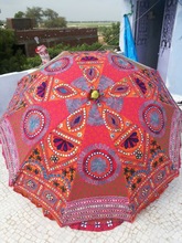 Beautiful Vintage Handmade parasol big umbrella