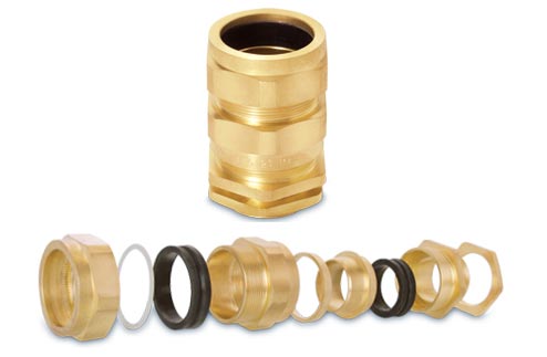 brass e1w cable glands