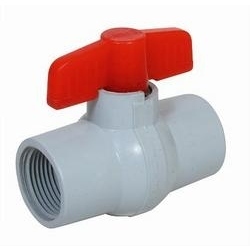 PTFE Ball Valve, Color : White, Red