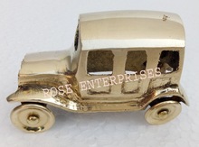 Home Decor Brass Jeep Model Car